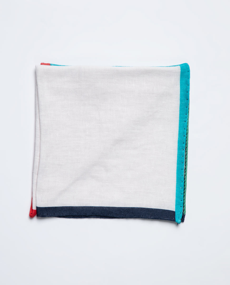 Handkerchief W/Four Colours