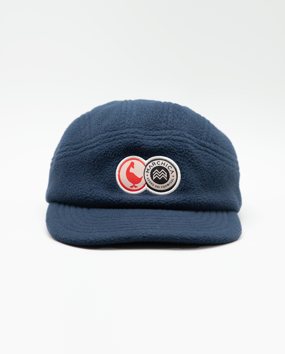 Navy fleece Marchica cap
