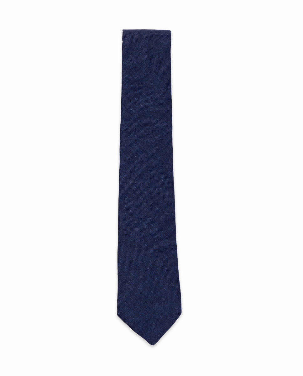 Corbata Lino Azul