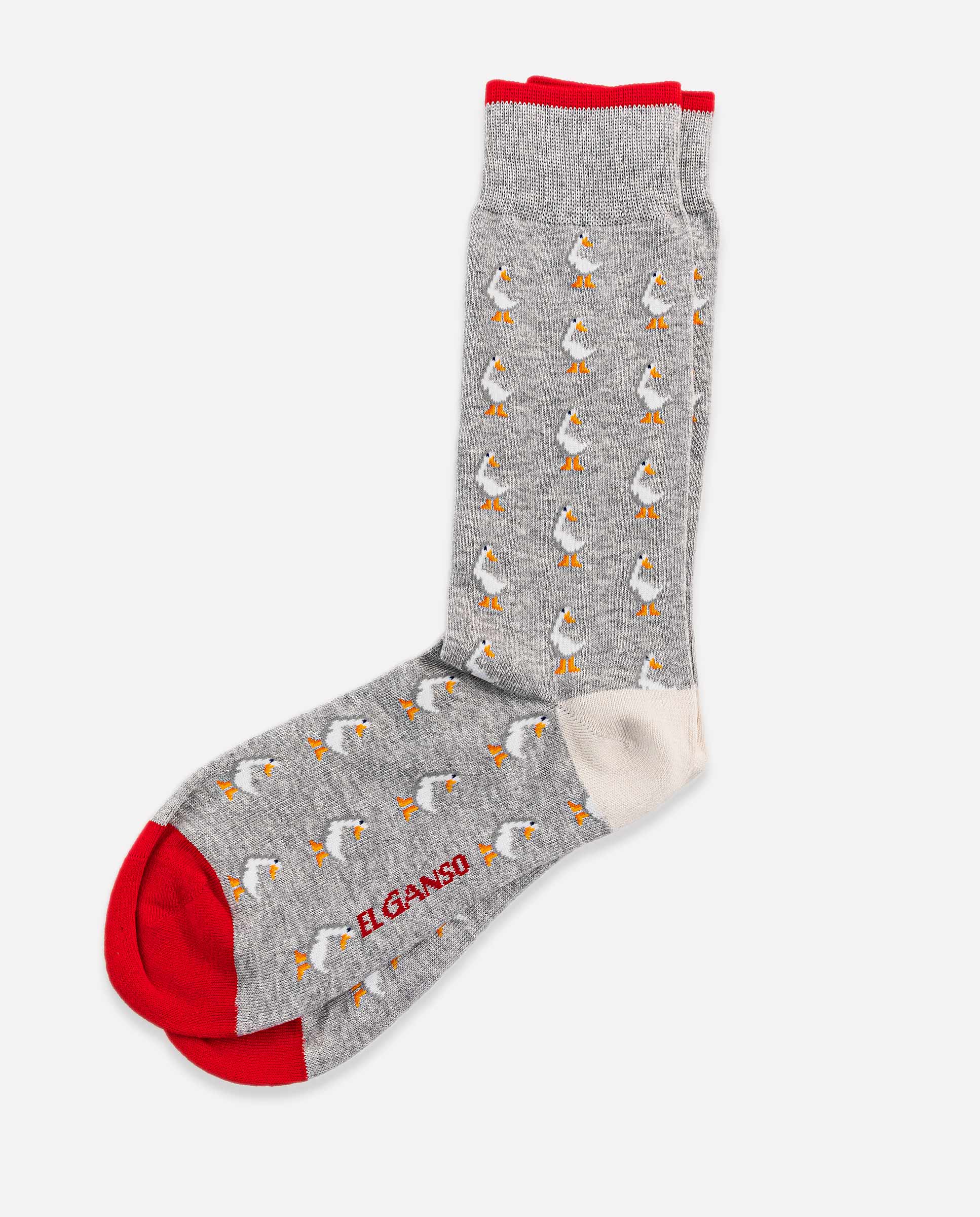 Socks W Ganso Motif