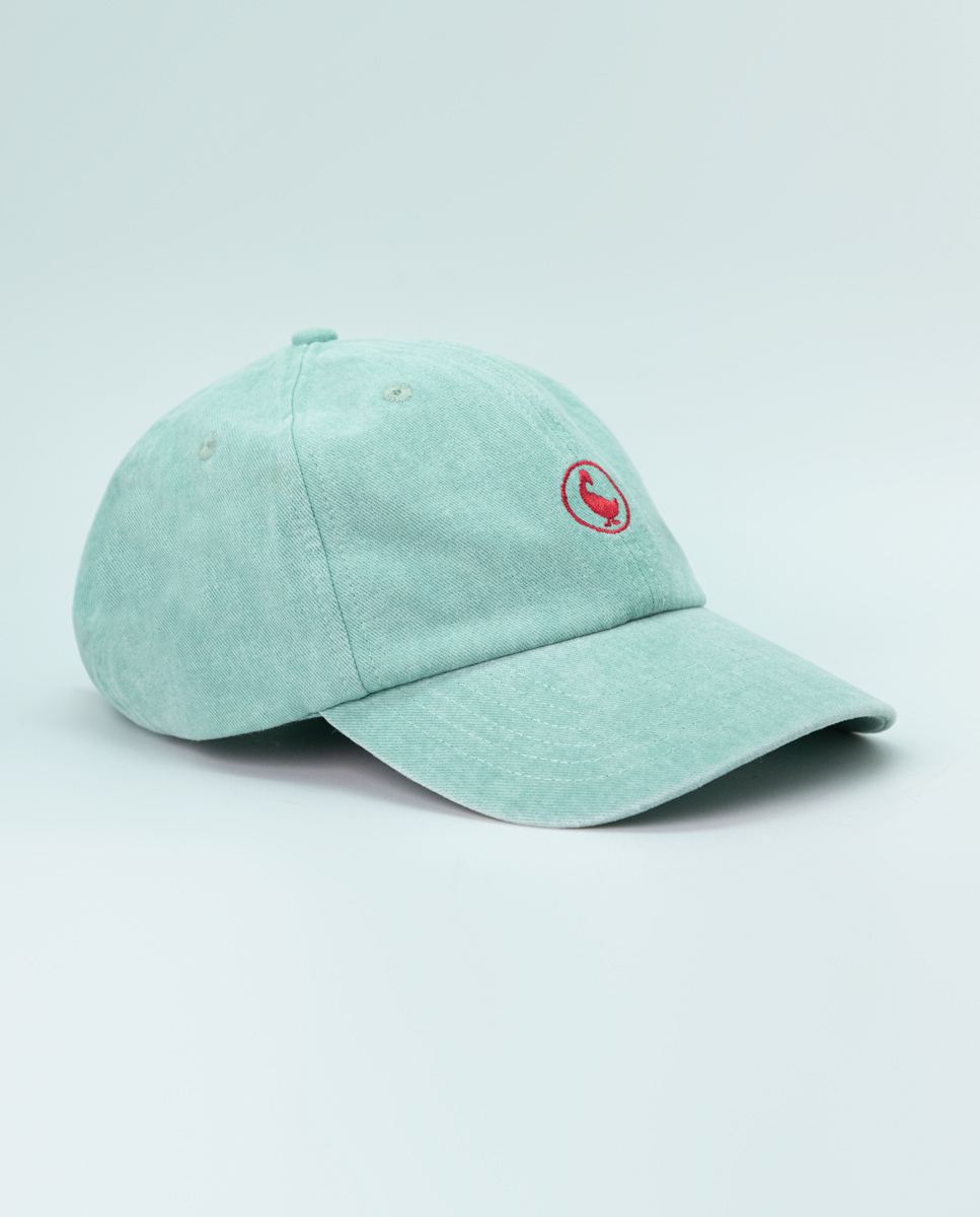 Green Washed Twill Hat