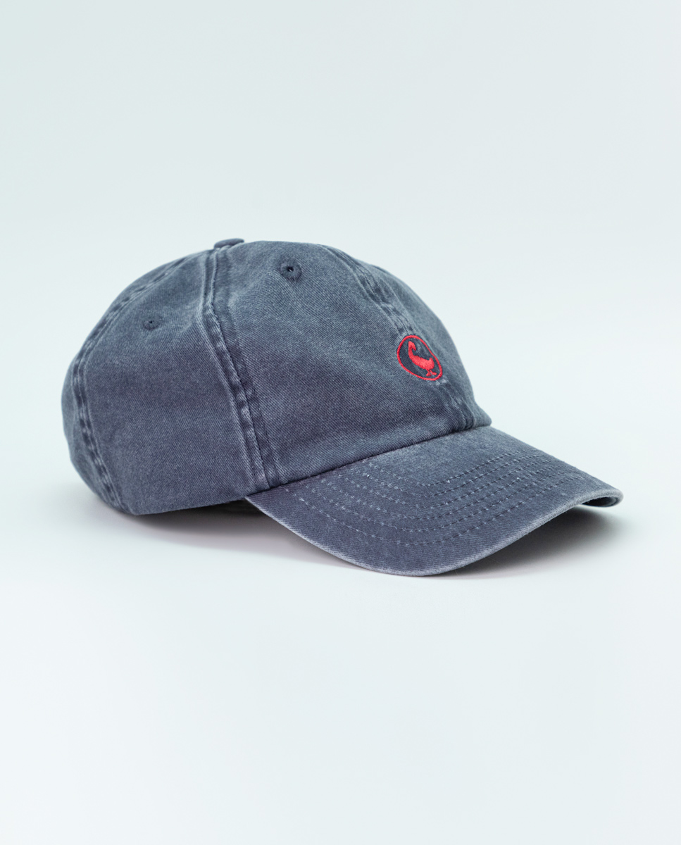 Navy Washed Twill Hat