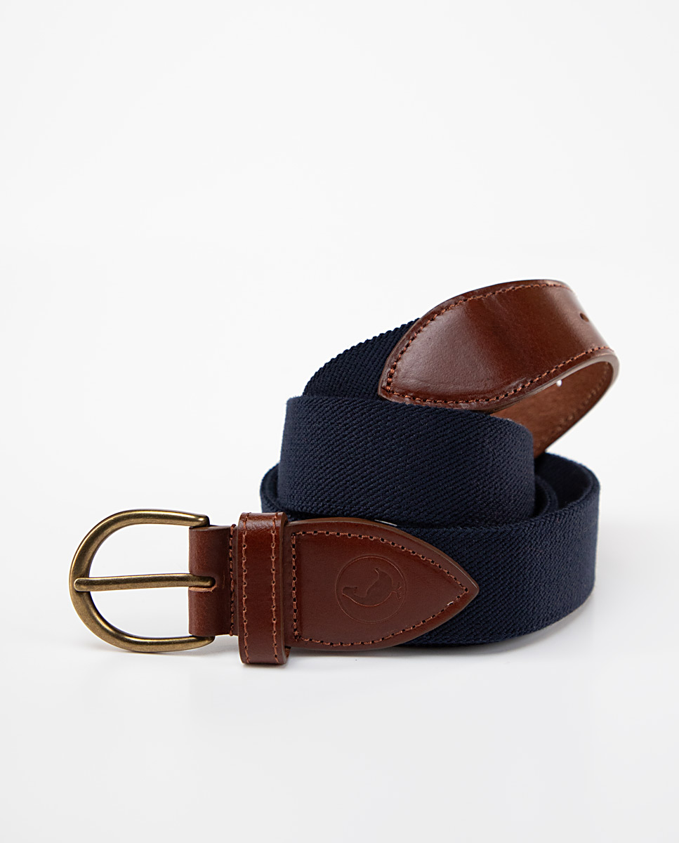 Navy Elastic Belt