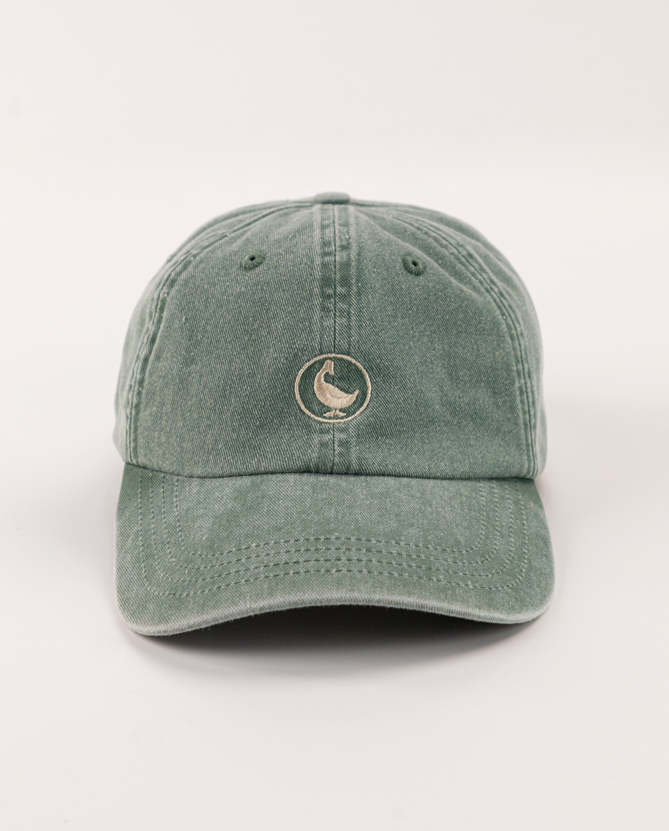 Gorra Algodón Lavado Kaki
