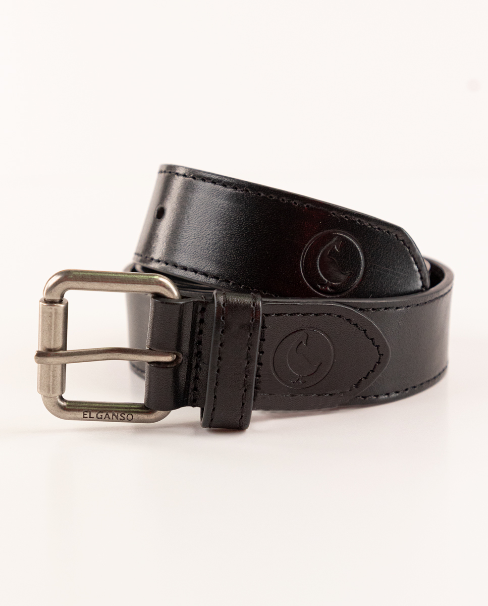 Black Leather Belt