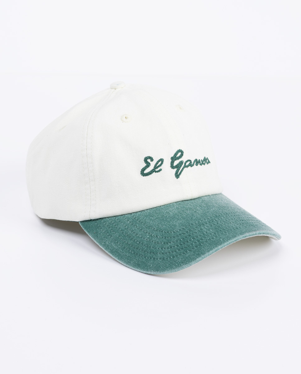 Gorra Universitaria Algodón Lavado Crudo