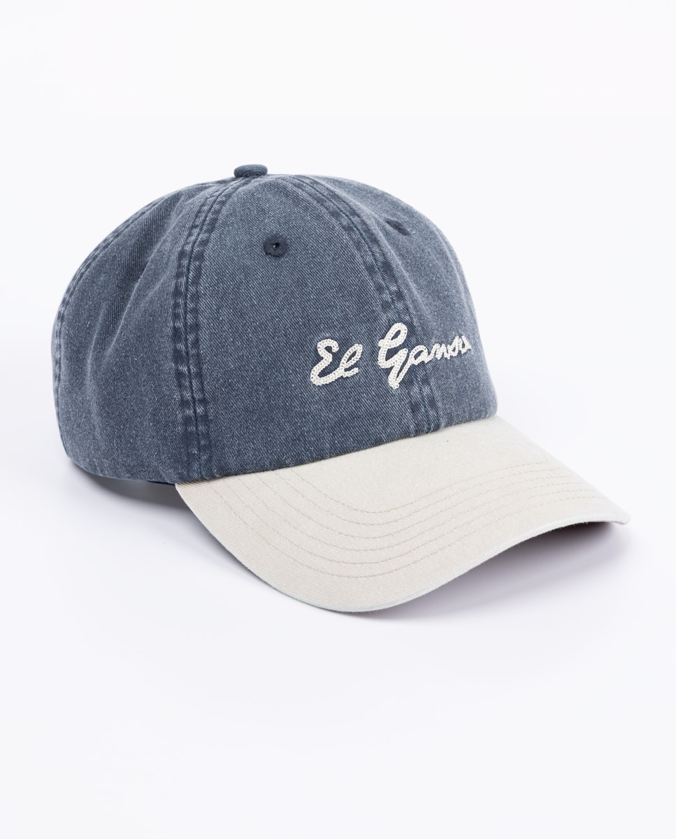 Gorra Universitaria Algodón Lavado Marino