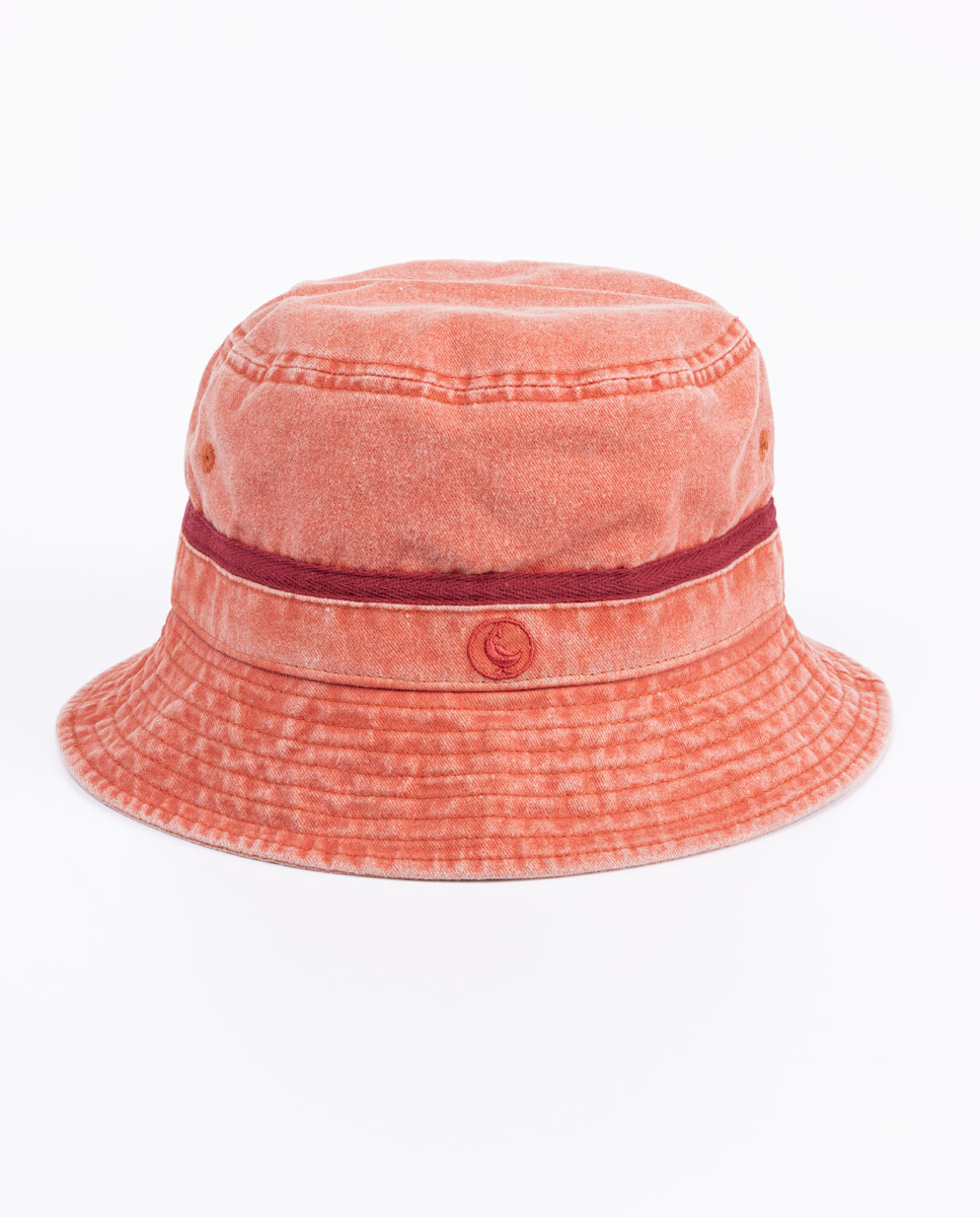 Bucket Washed Canvas Rojo
