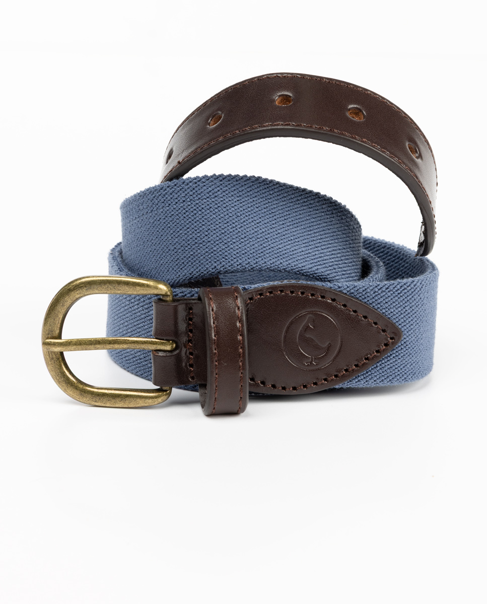 Cinturón Elástico Azul