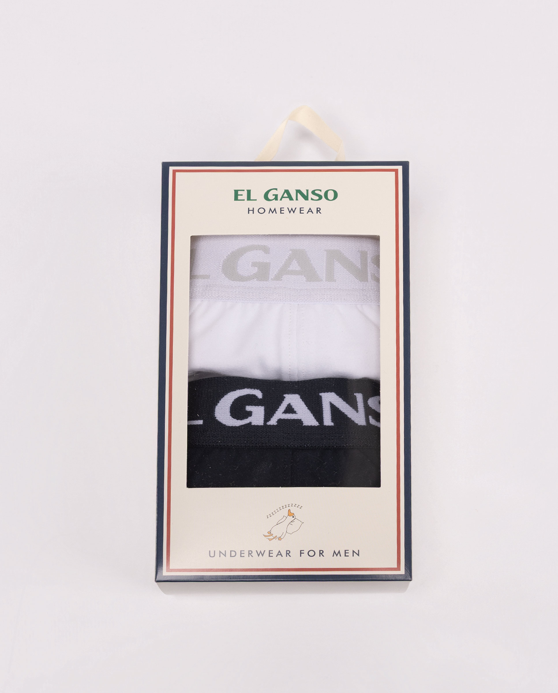 Pack Knit Slip Navy White