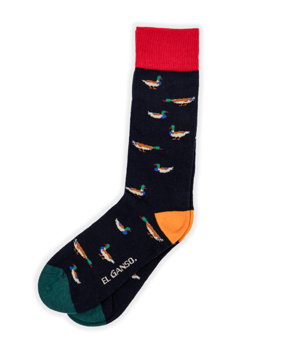 Duck Motif Socks