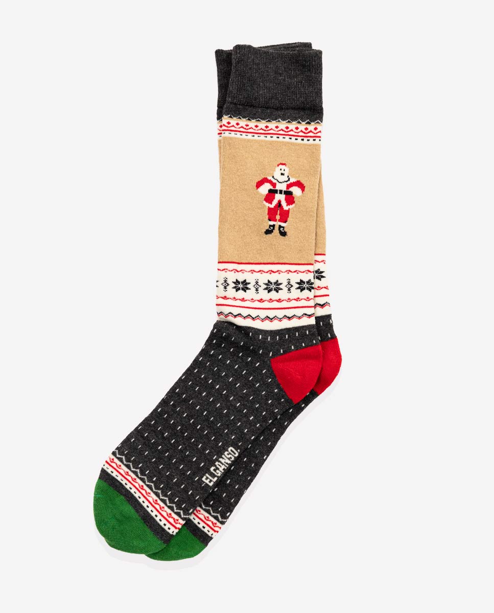 Calcetín Navidad Papa Noel