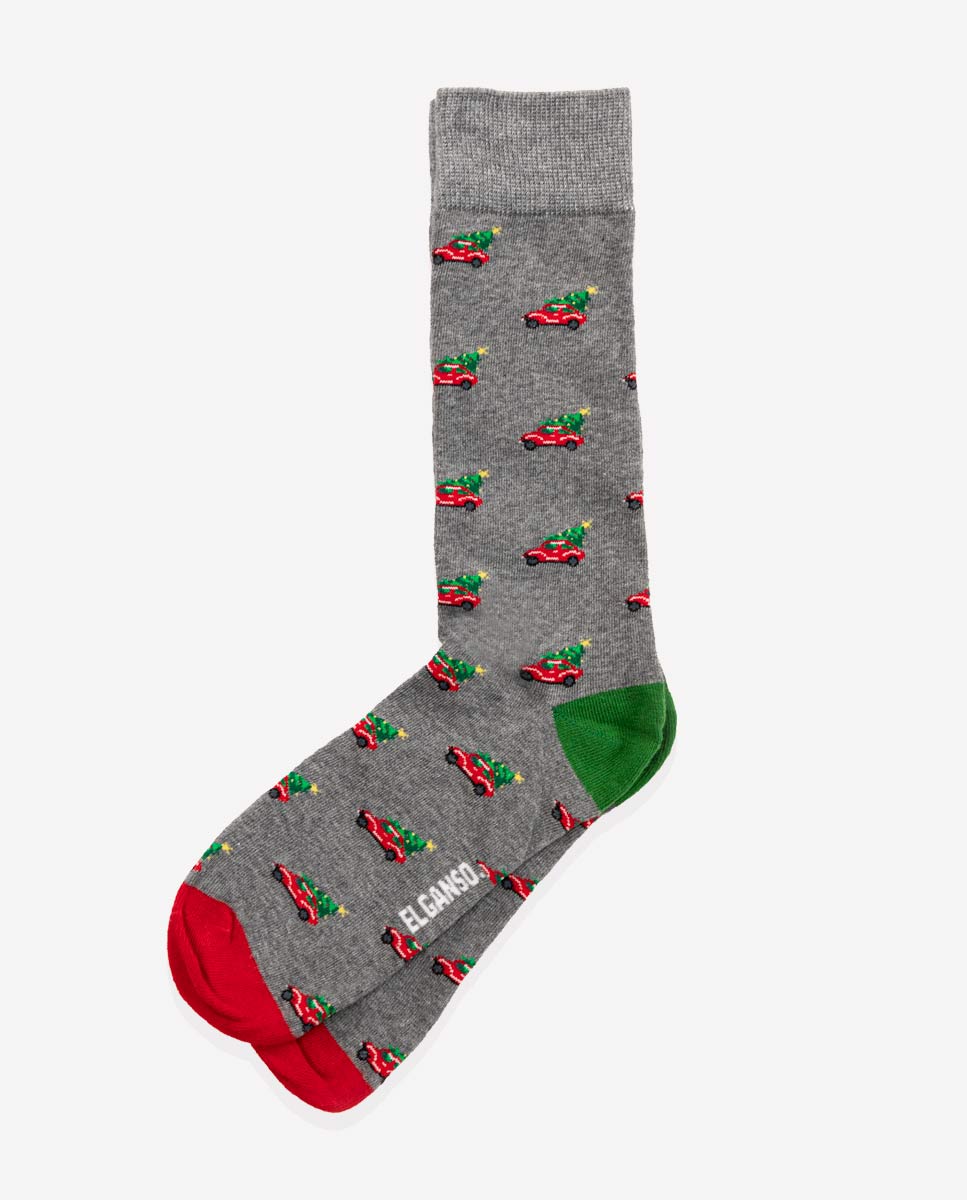 Car Christmas Socks