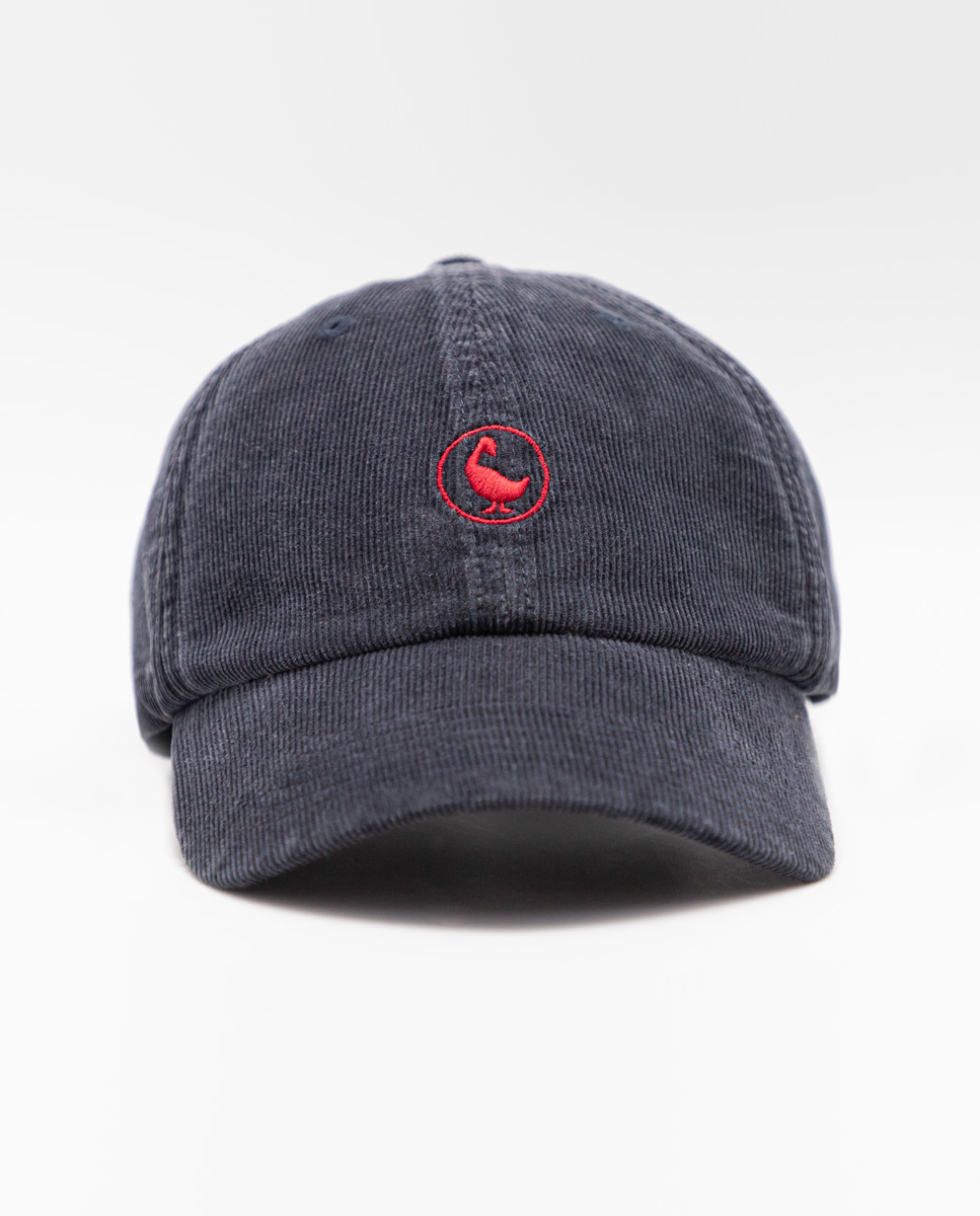 Navy Cord Cap