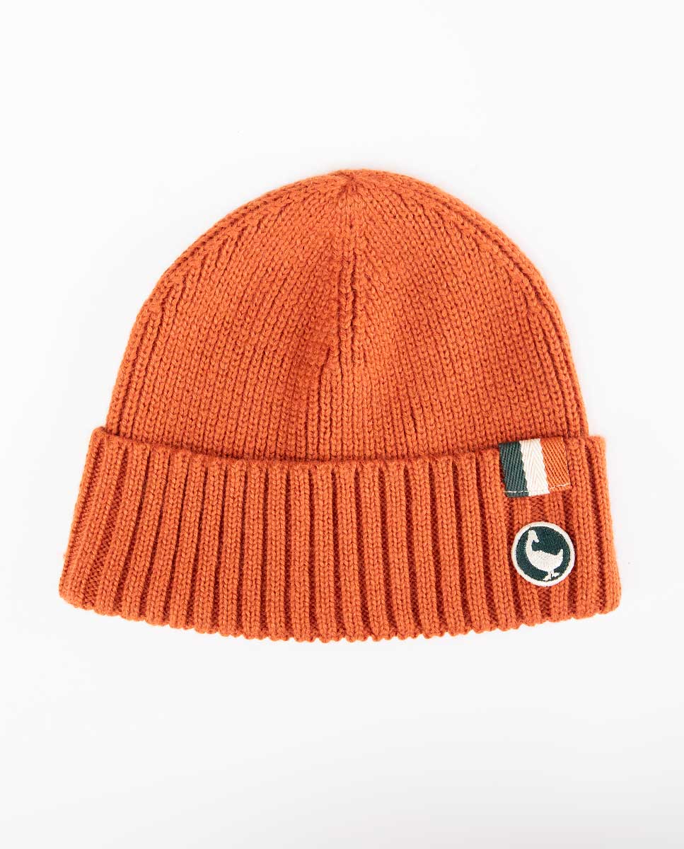 Orange Wool Hat