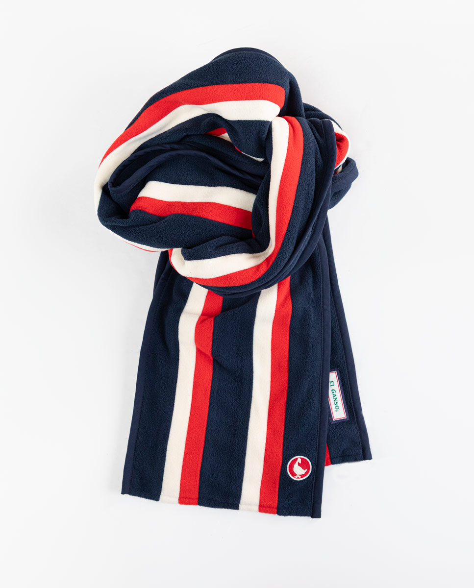 Bufanda Panel Polar Azul