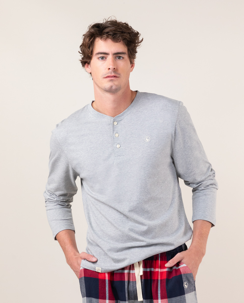 Grey Long Sleeve Shirt