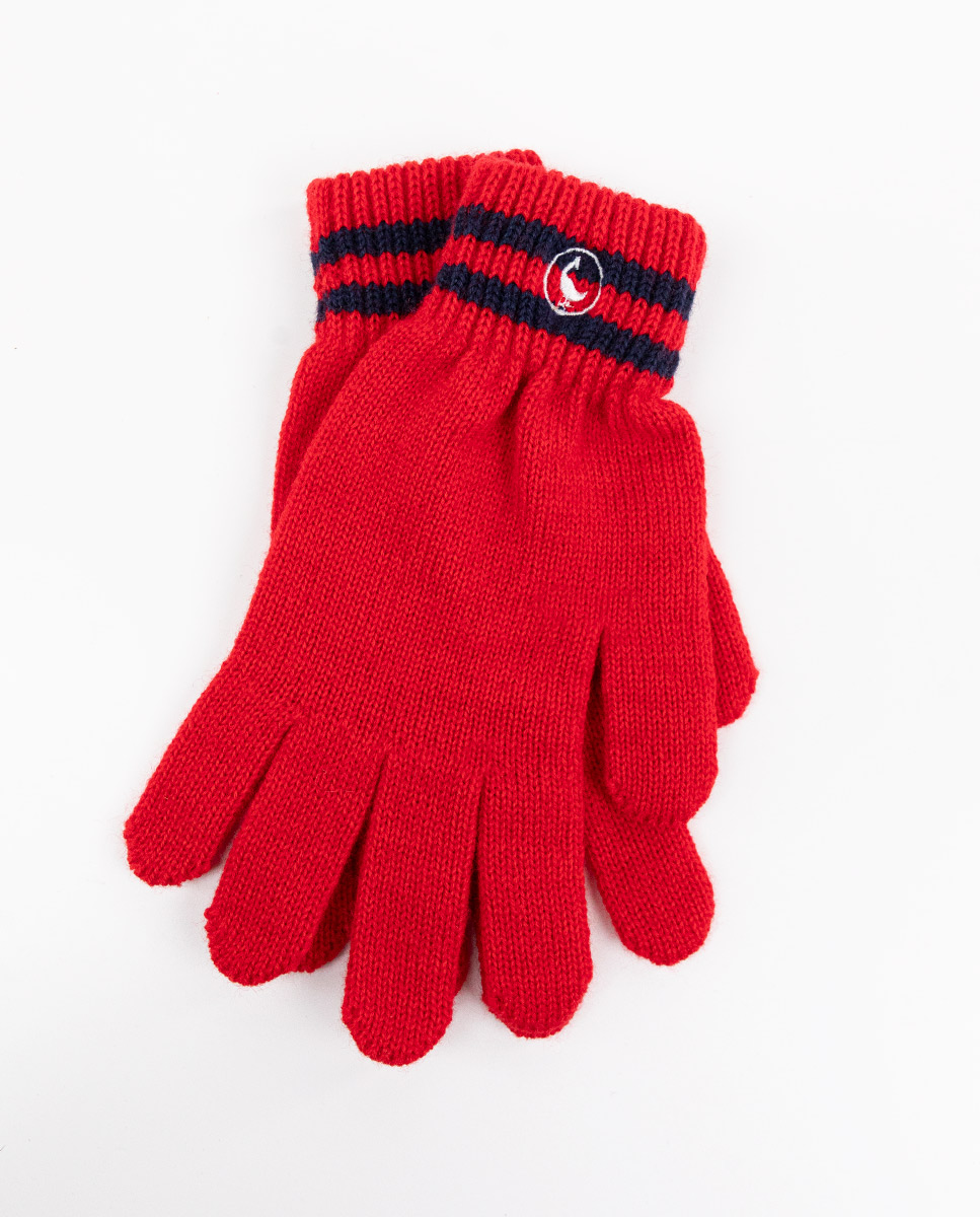 Red Wool Gloves