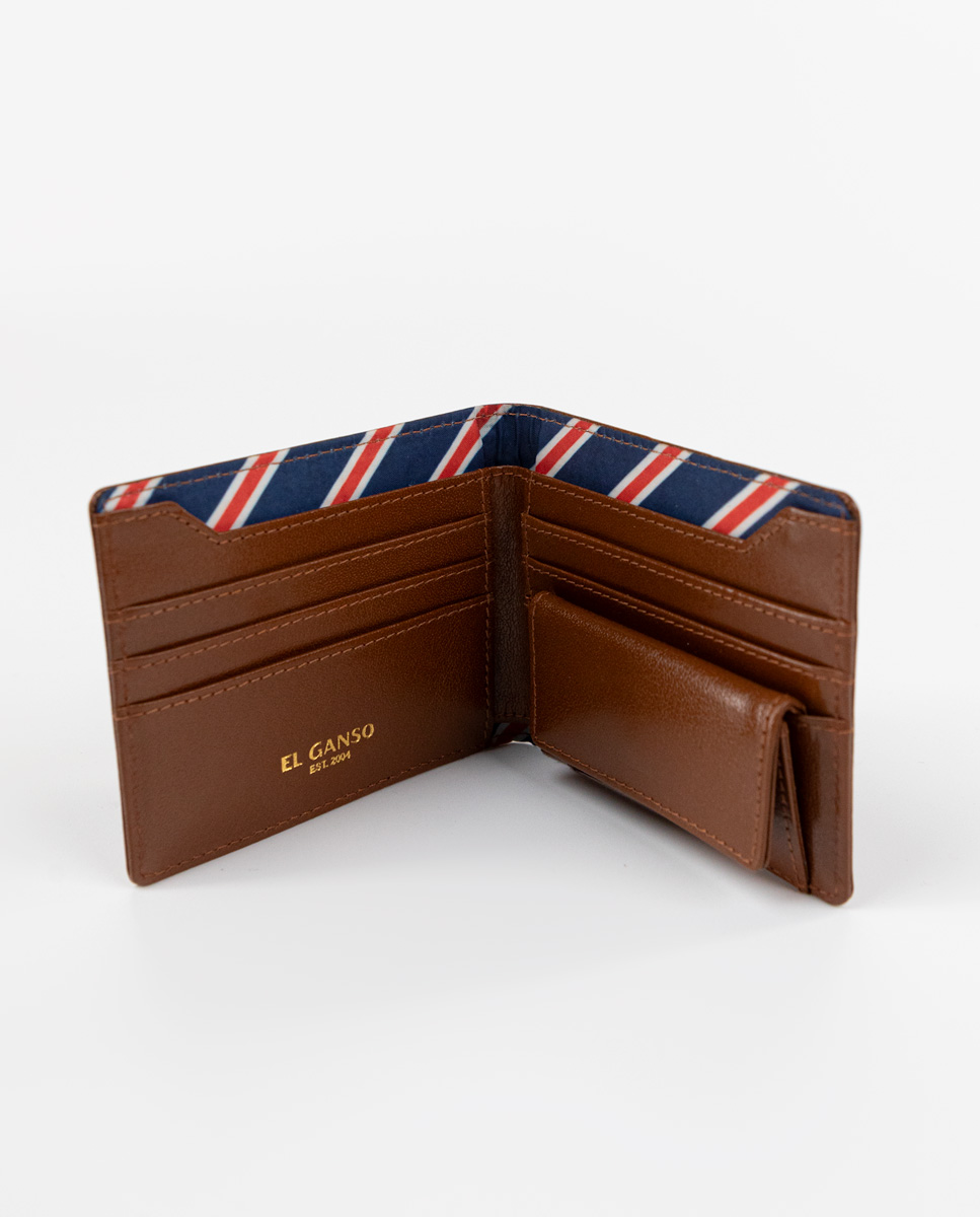 Brown Leather Card Wallet