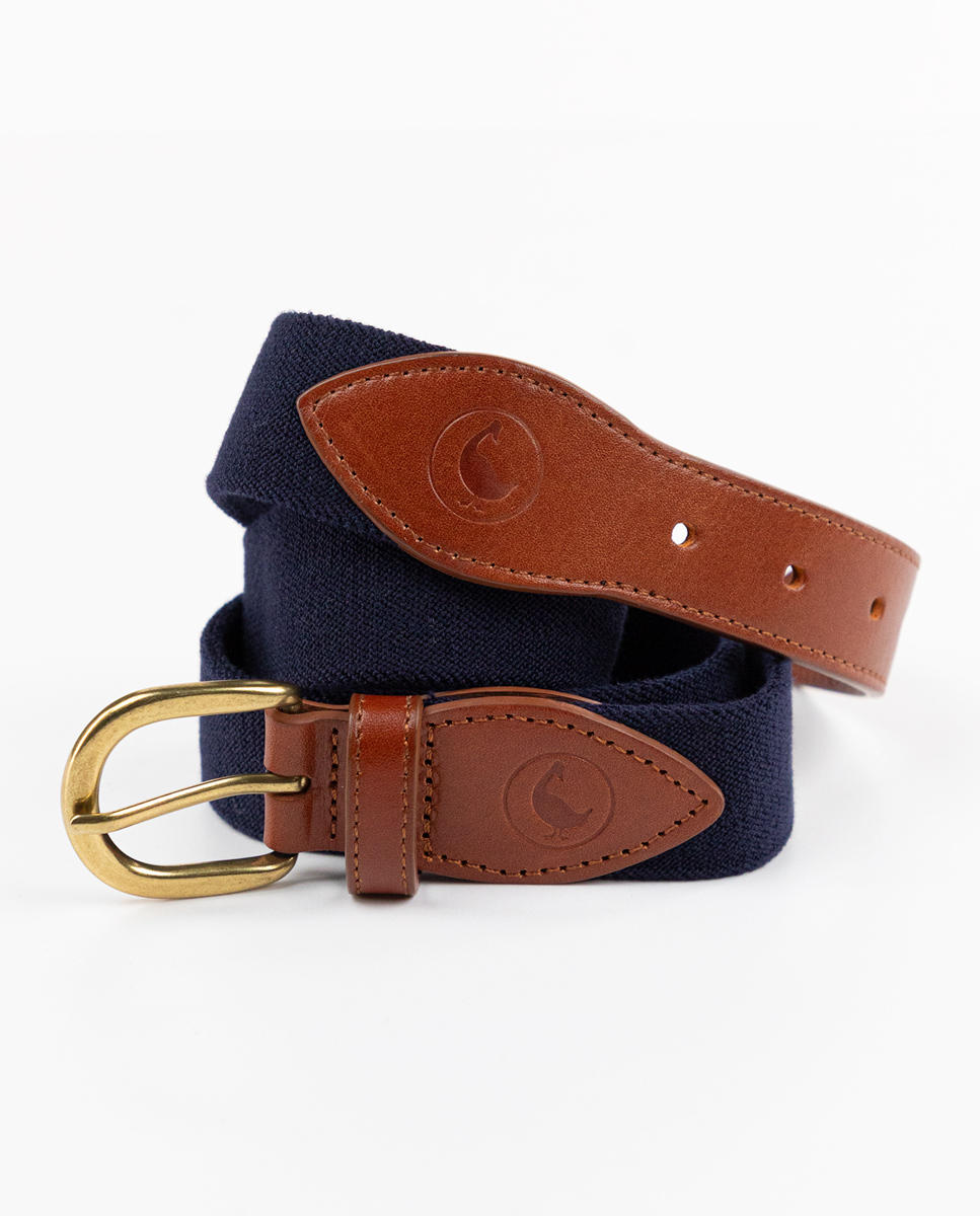 Navy Elastic Belt