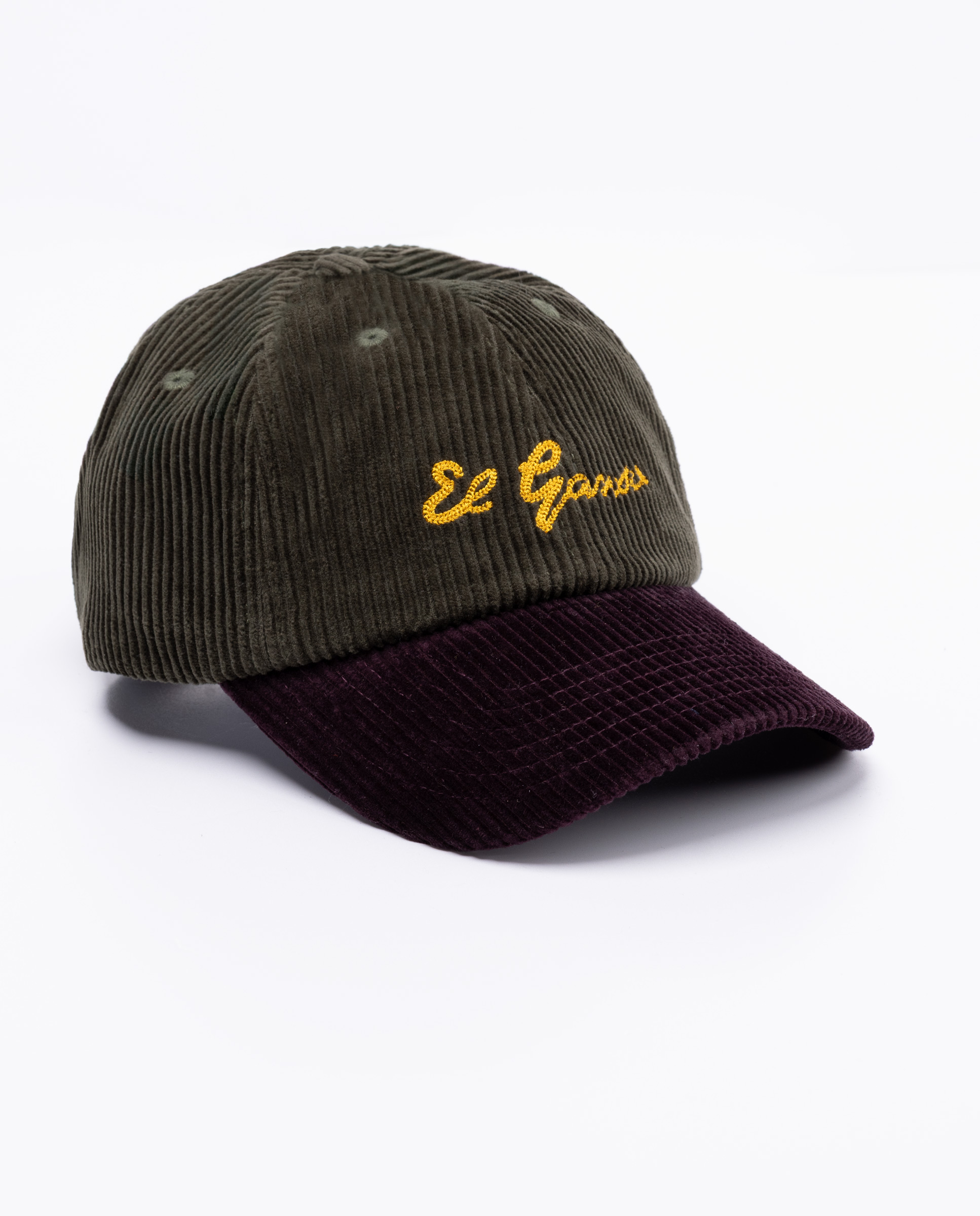 Two-Tone Green University Cap