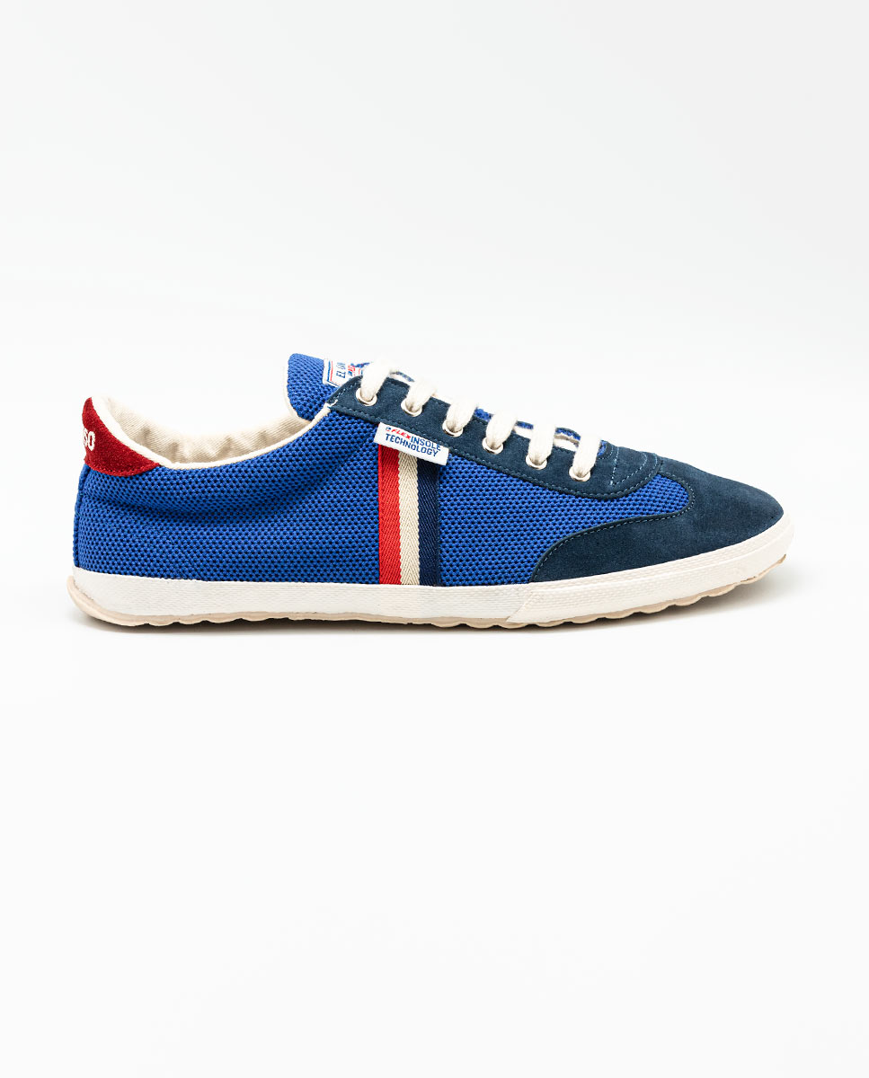 Blue Match Grid Sneakers El Ganso x Flex
