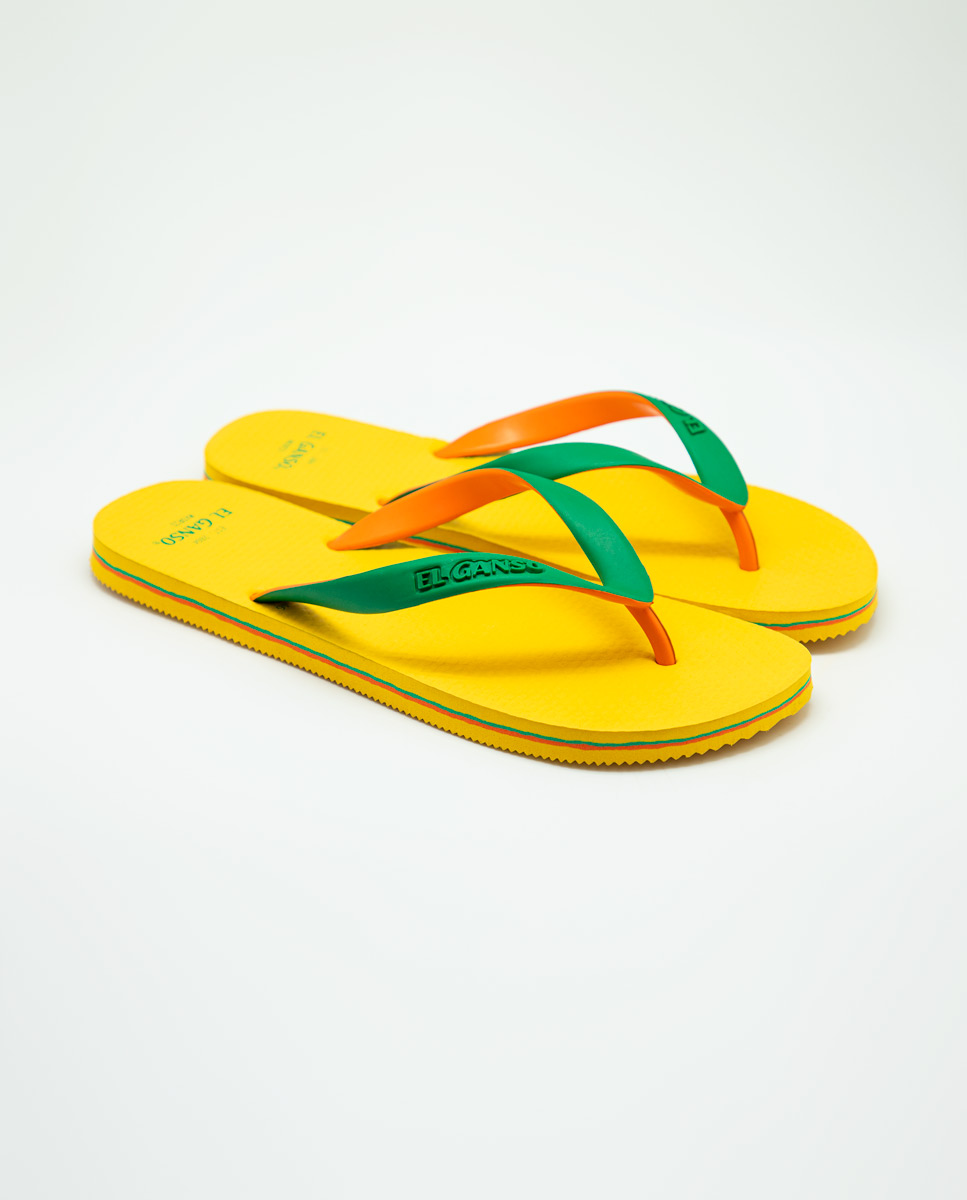 Yellow Flip-Flops