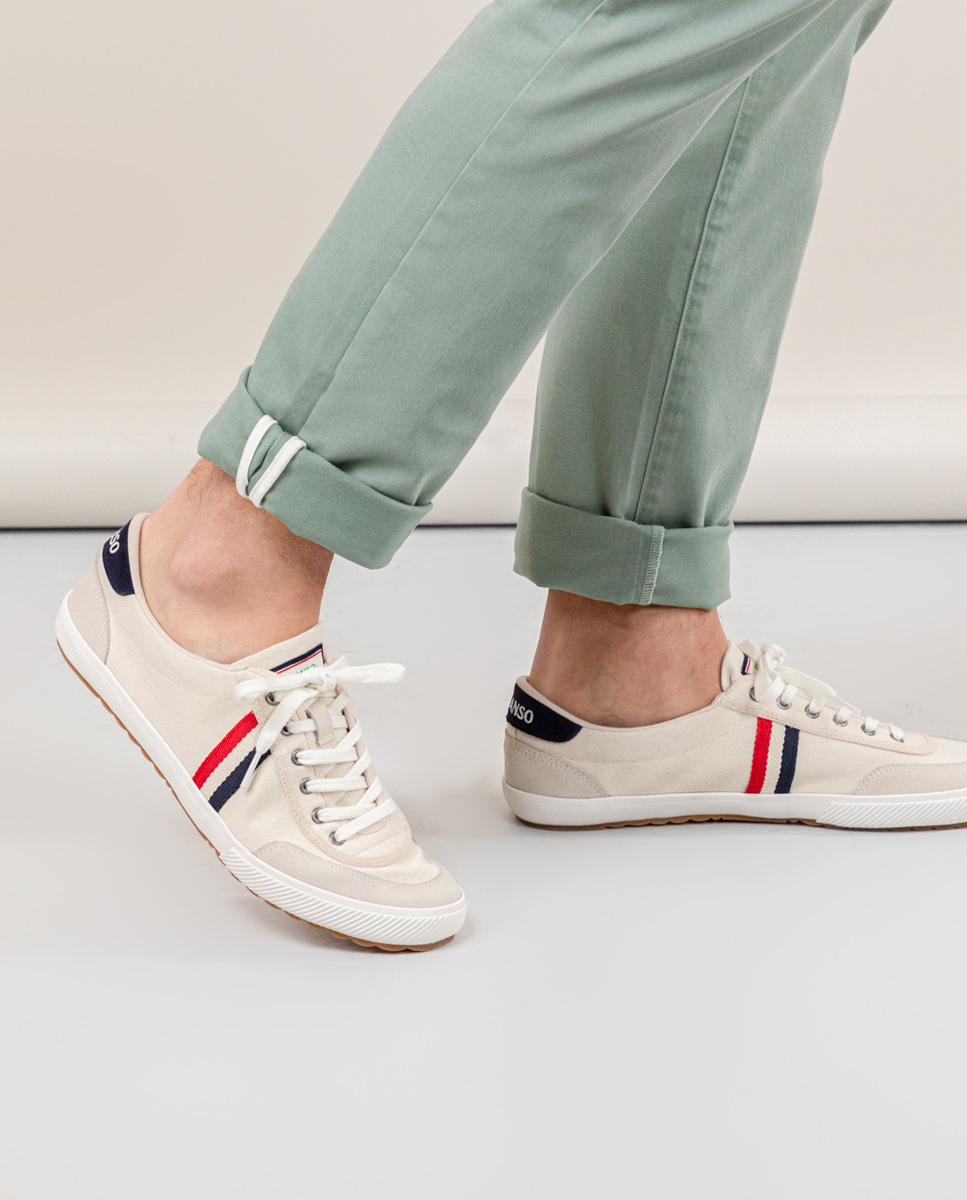 Classic Off-White Canvas Handball