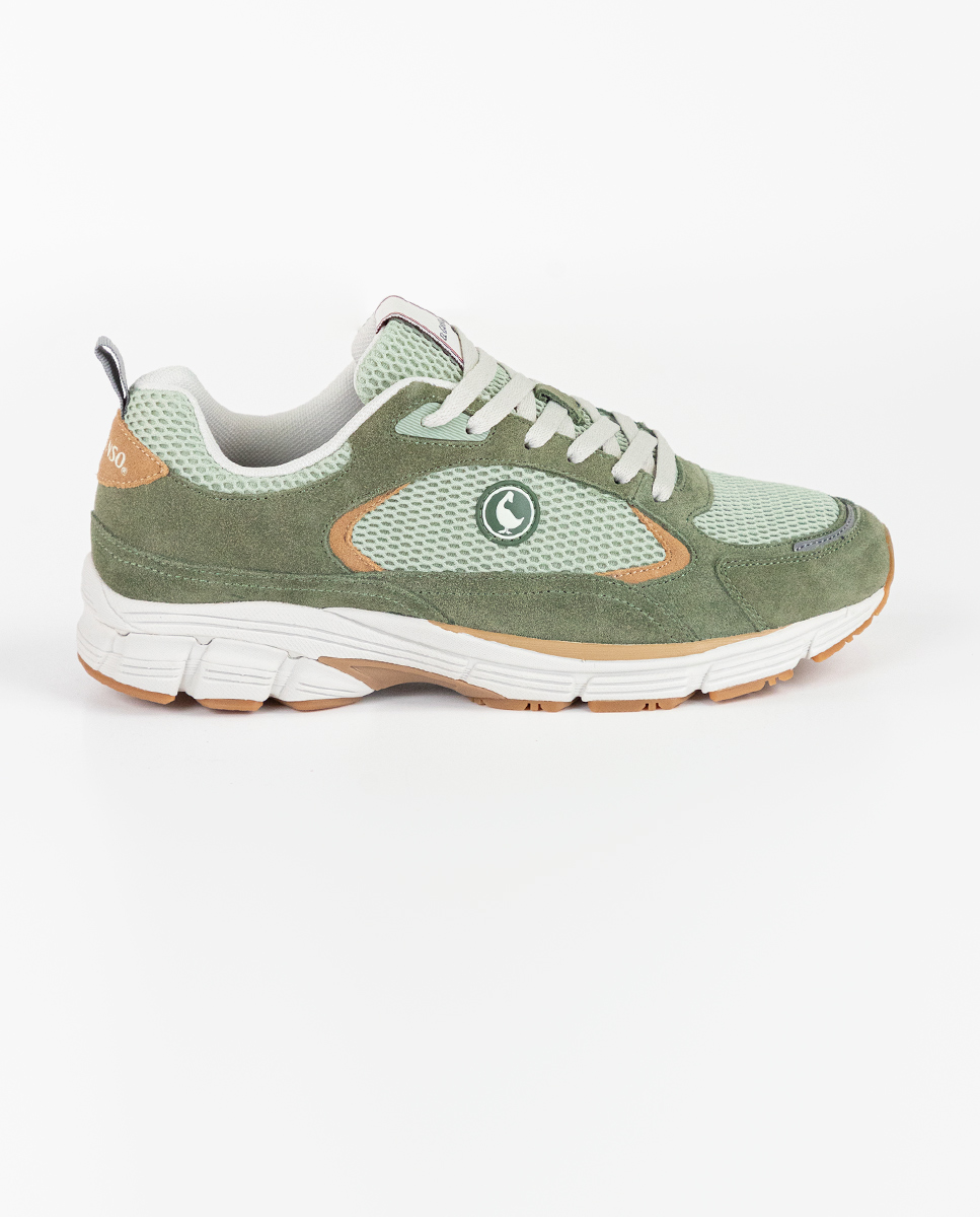 Green Suede Retro Track