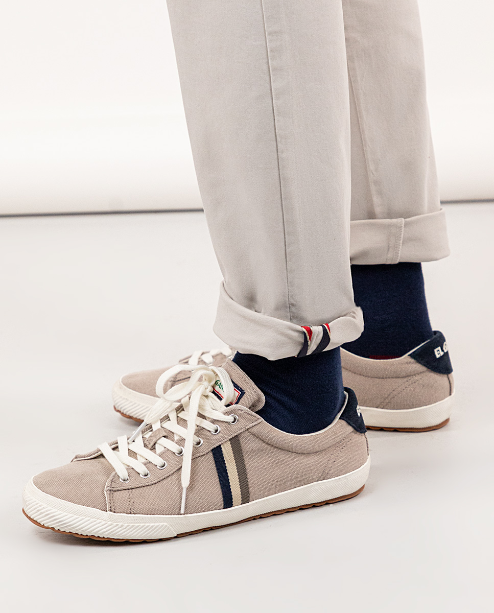 Low Top Washed Canvas Off White