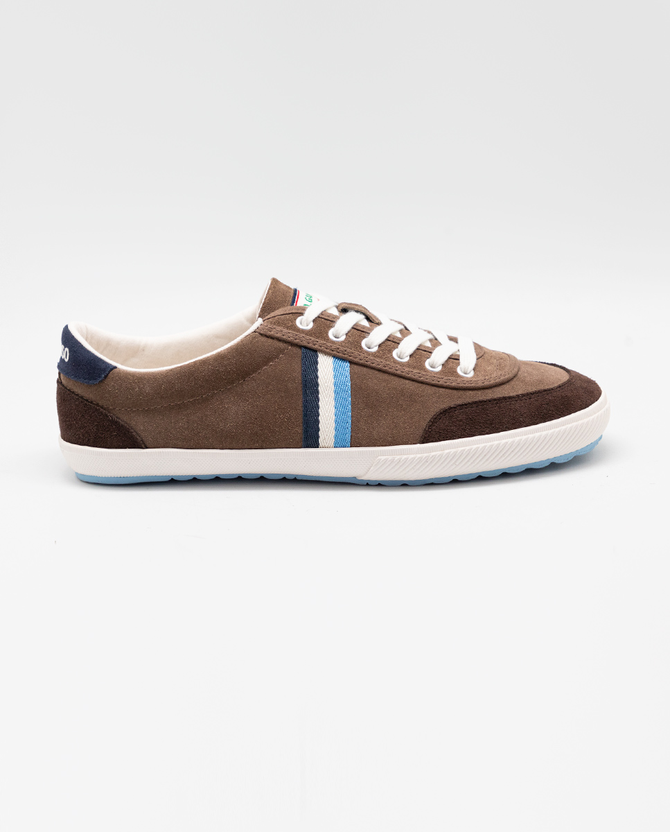 Brown Suede Handball