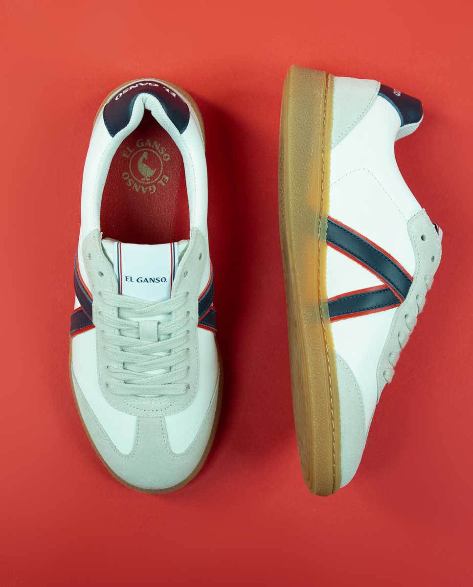 Zapatilla Setentera Piel Crudo