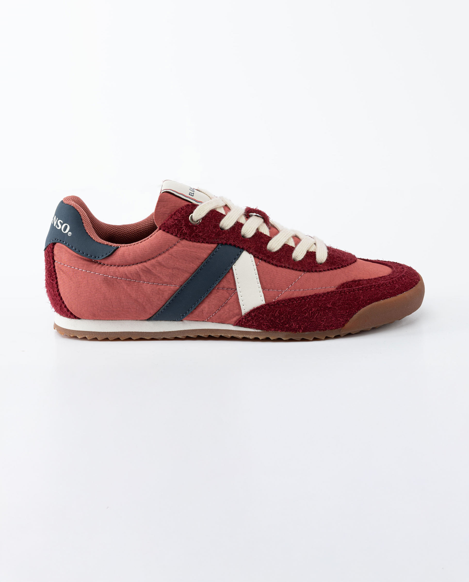 Red Nylon Sixties Sneakers