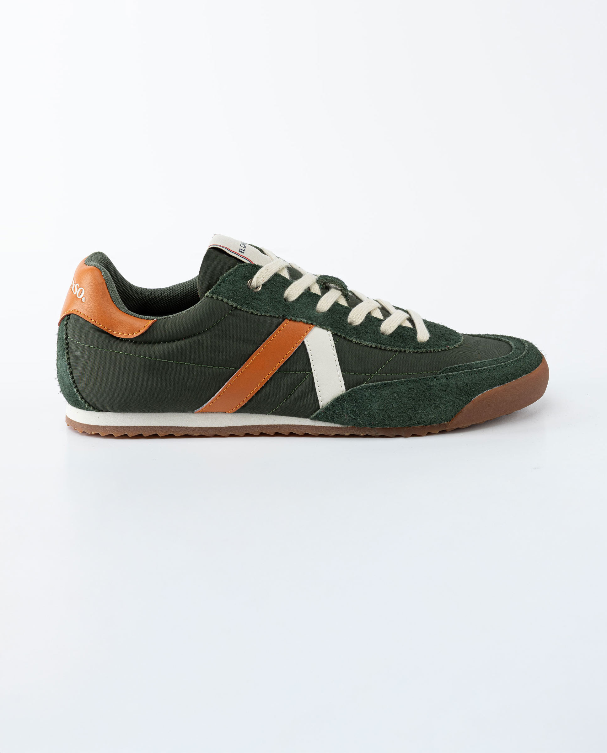 Green Nylon Sixties Sneakers