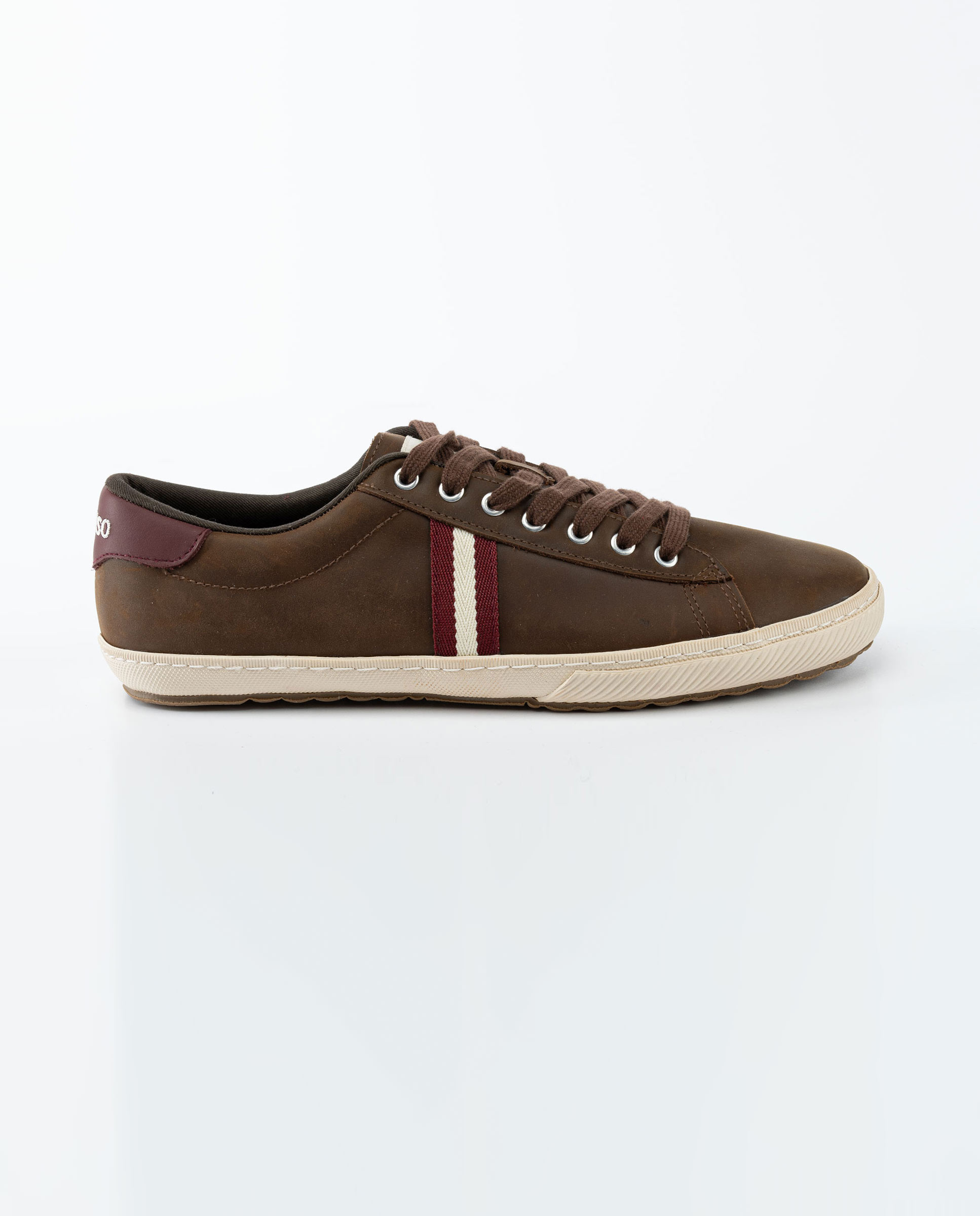 Brown Leather Low Tops