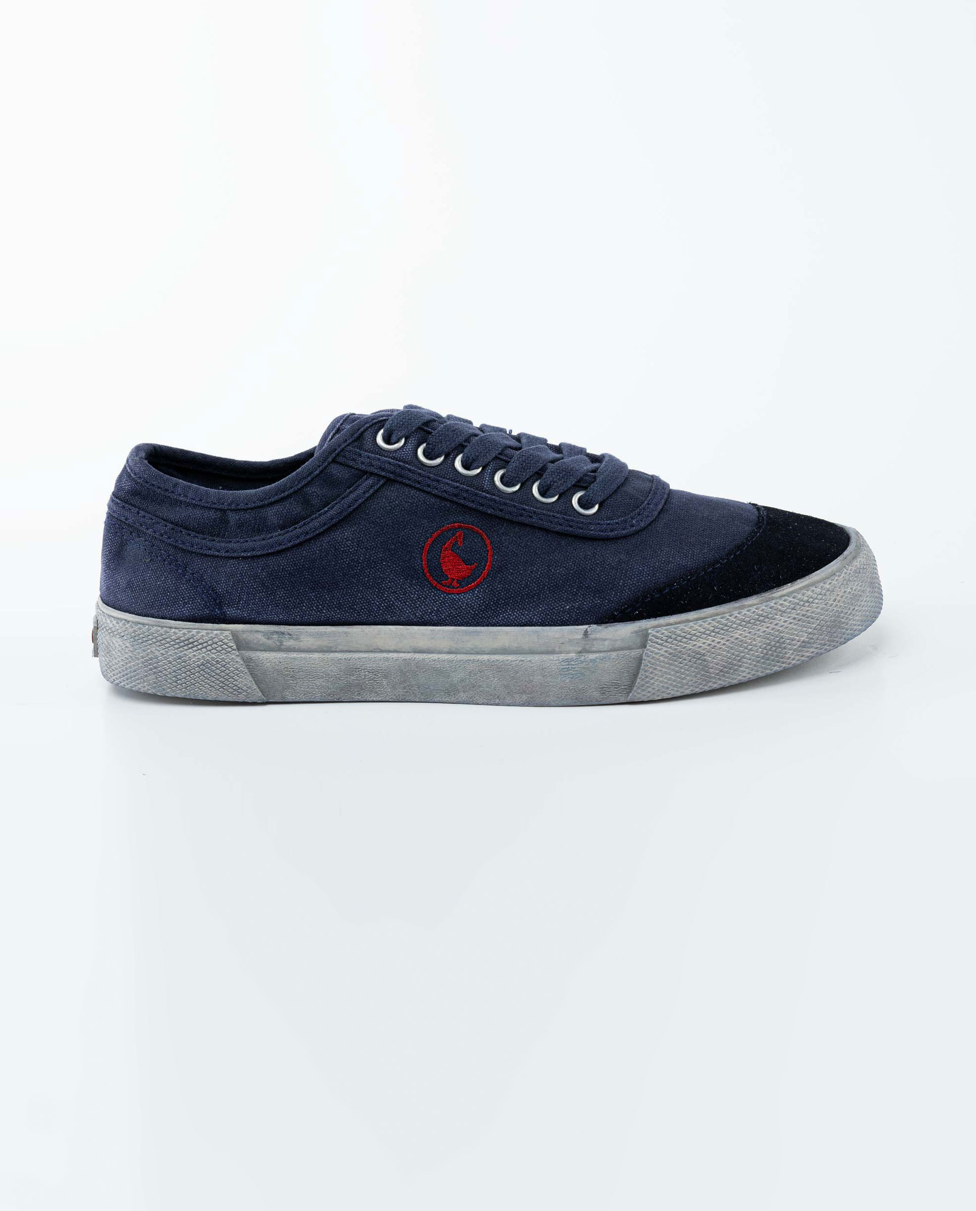 Zapatilla Squash Washed Canvas Marino