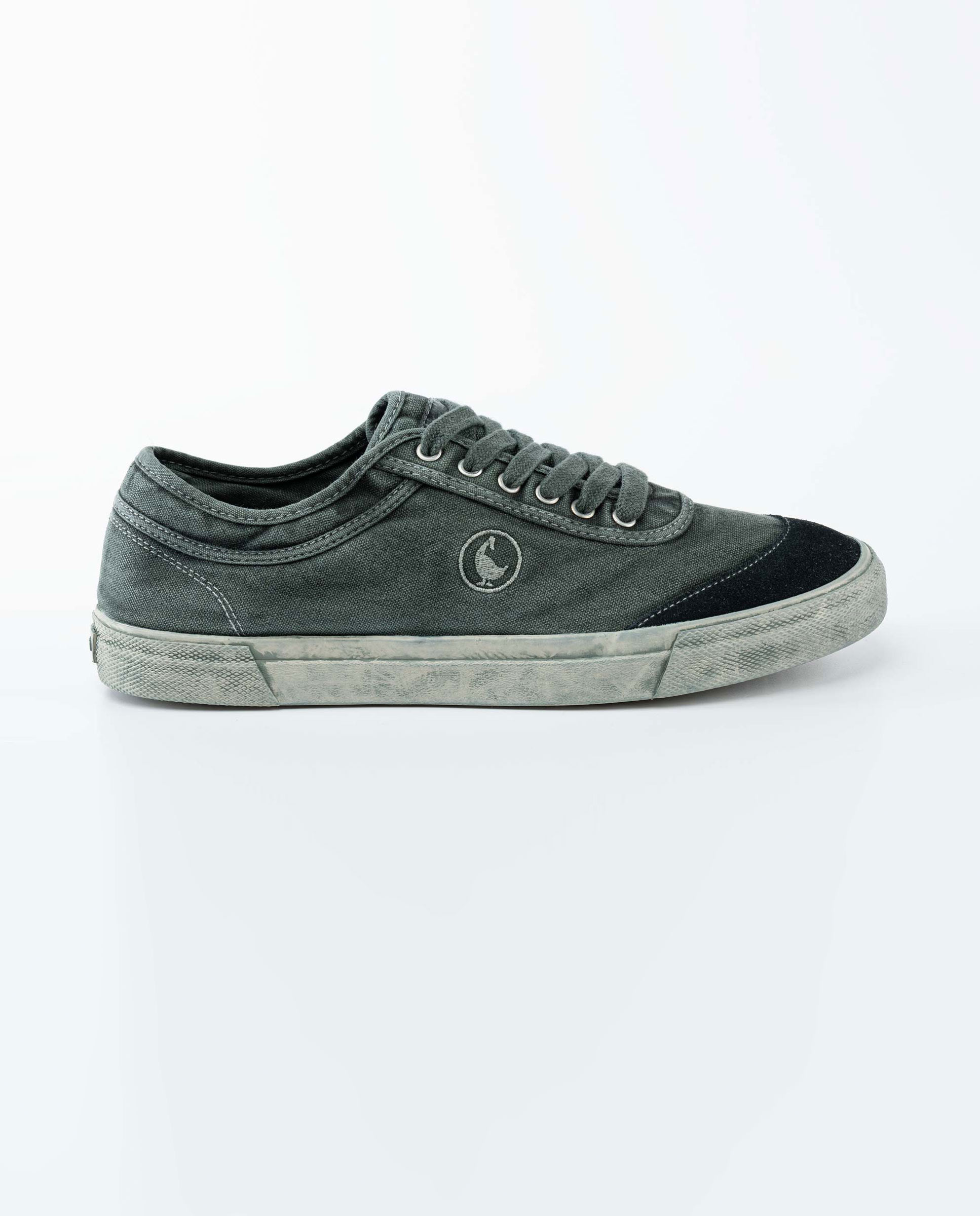 Zapatilla Squash Washed Canvas Verde