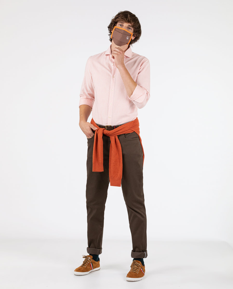 Kodak Orange Frosted Oxford Shirt