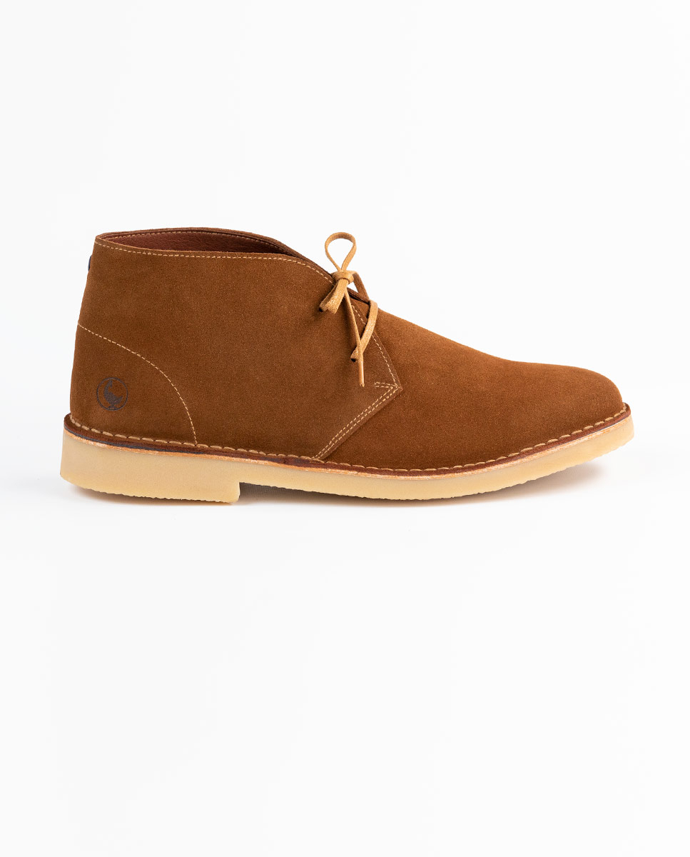 Camel Suede Boots
