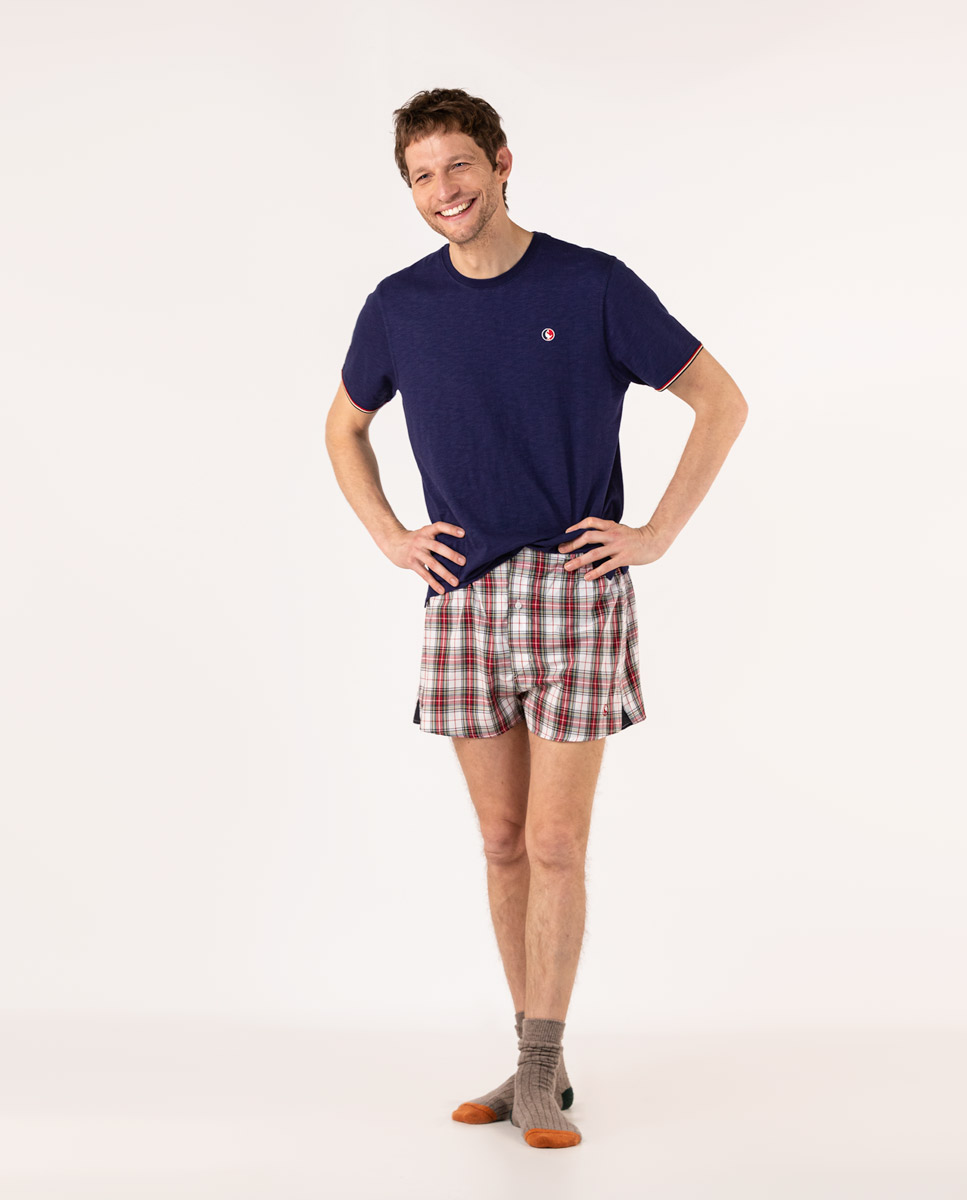 Multicoloured Plaid Underwear