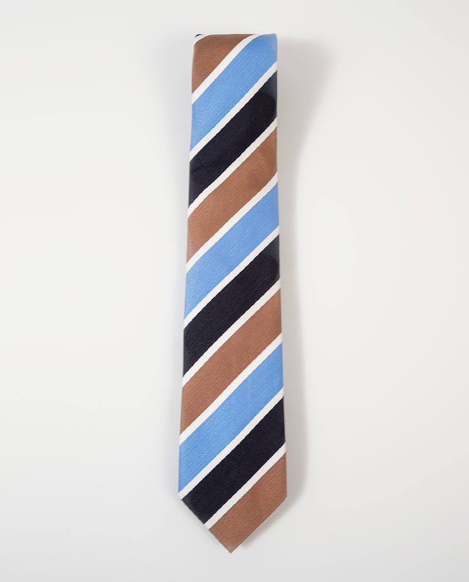 Tricoloured Regimental Tie
