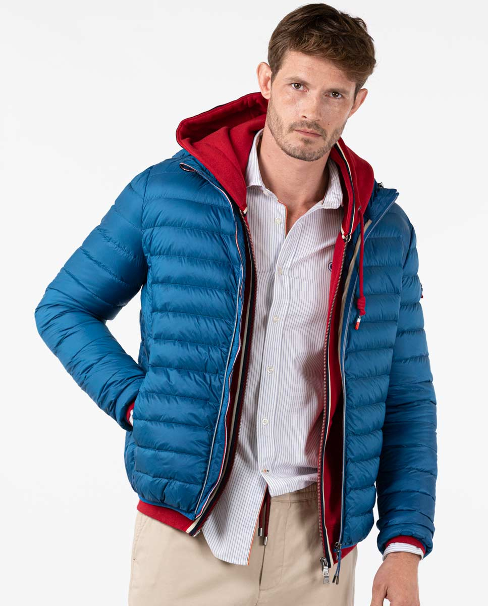 Blue Puffer Jacket