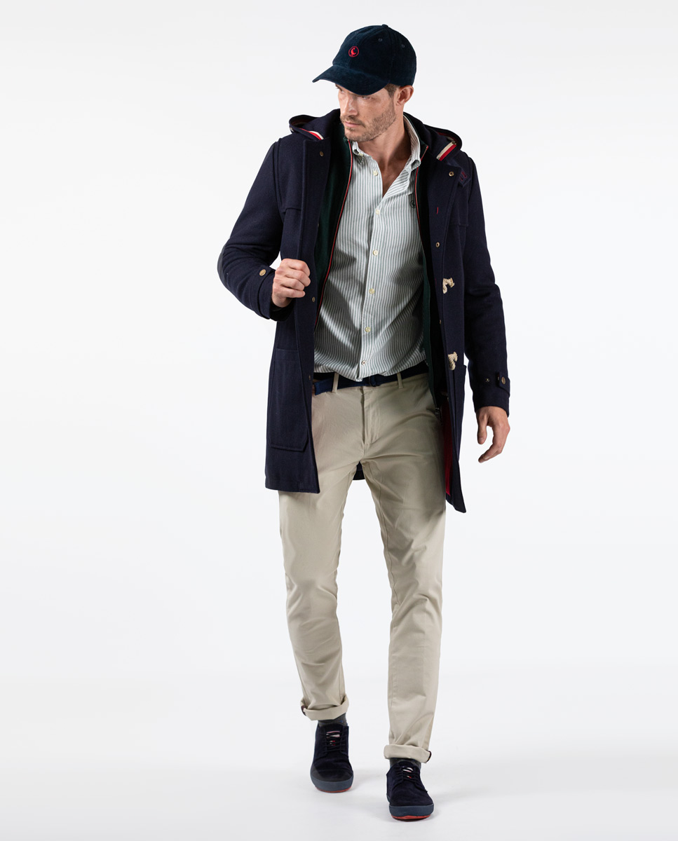 Navy Duffel Coat  