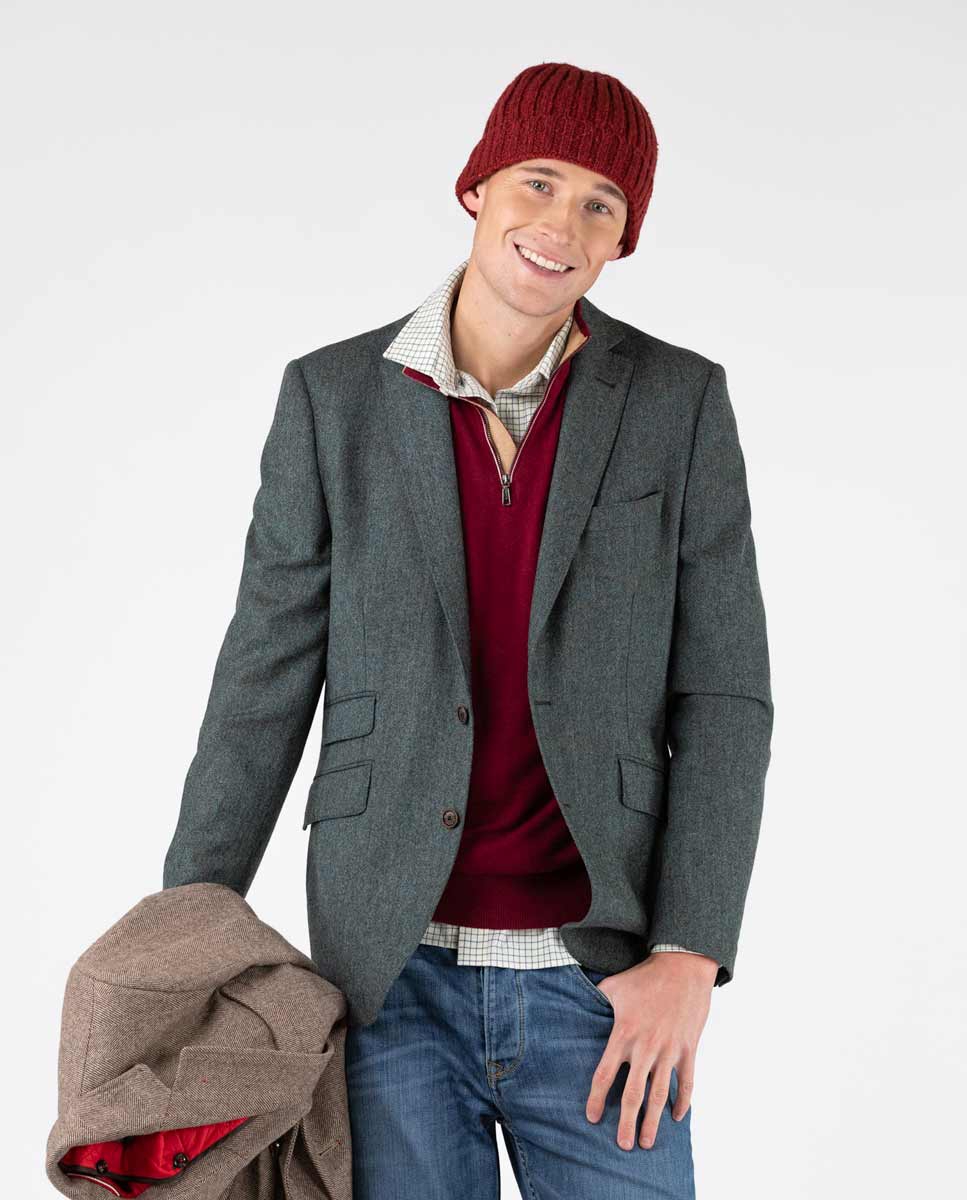 Green Donegal Blazer