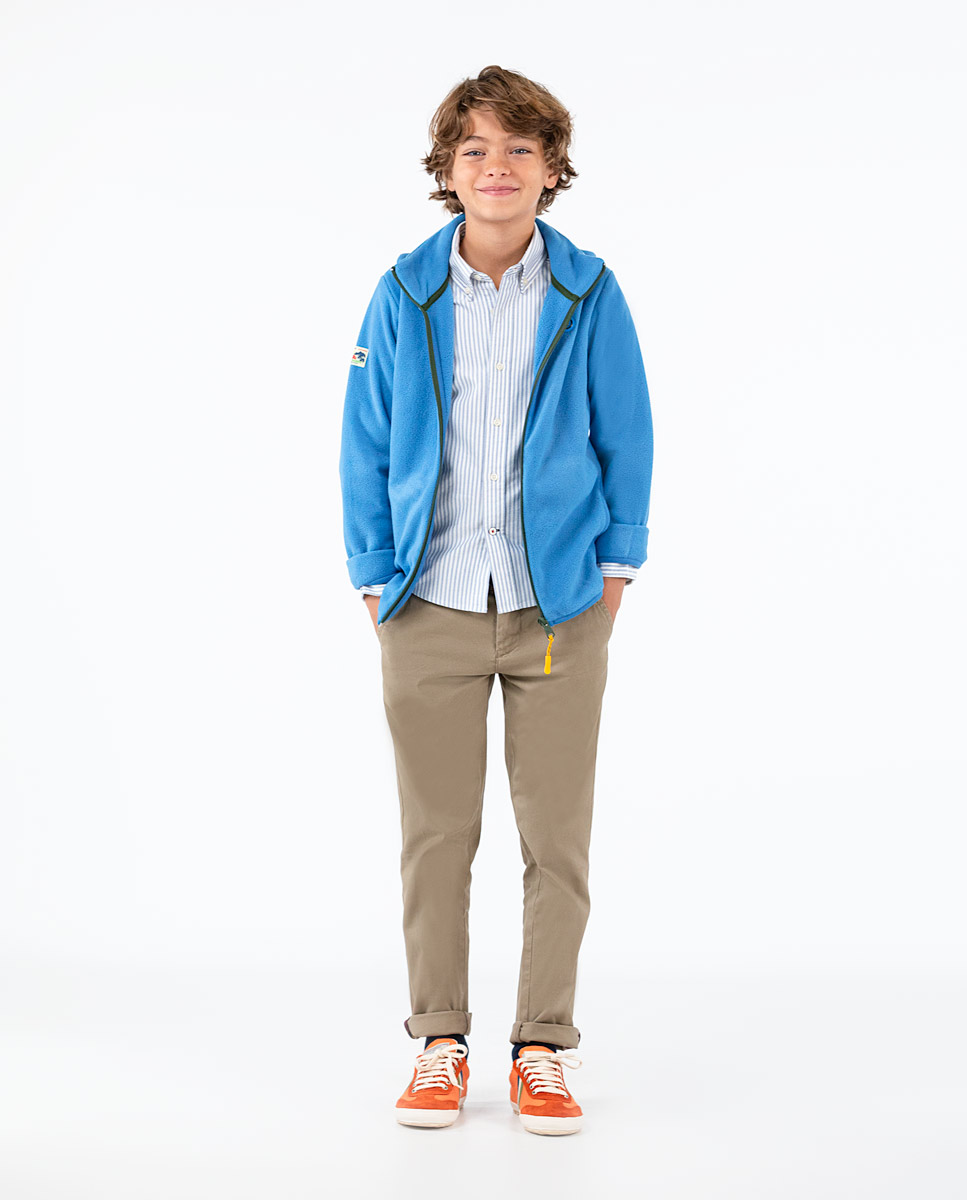 Blue Polar Fleece