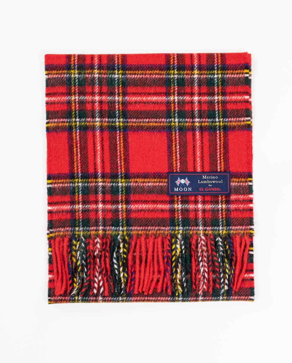 Red Royal Stewart Scarf