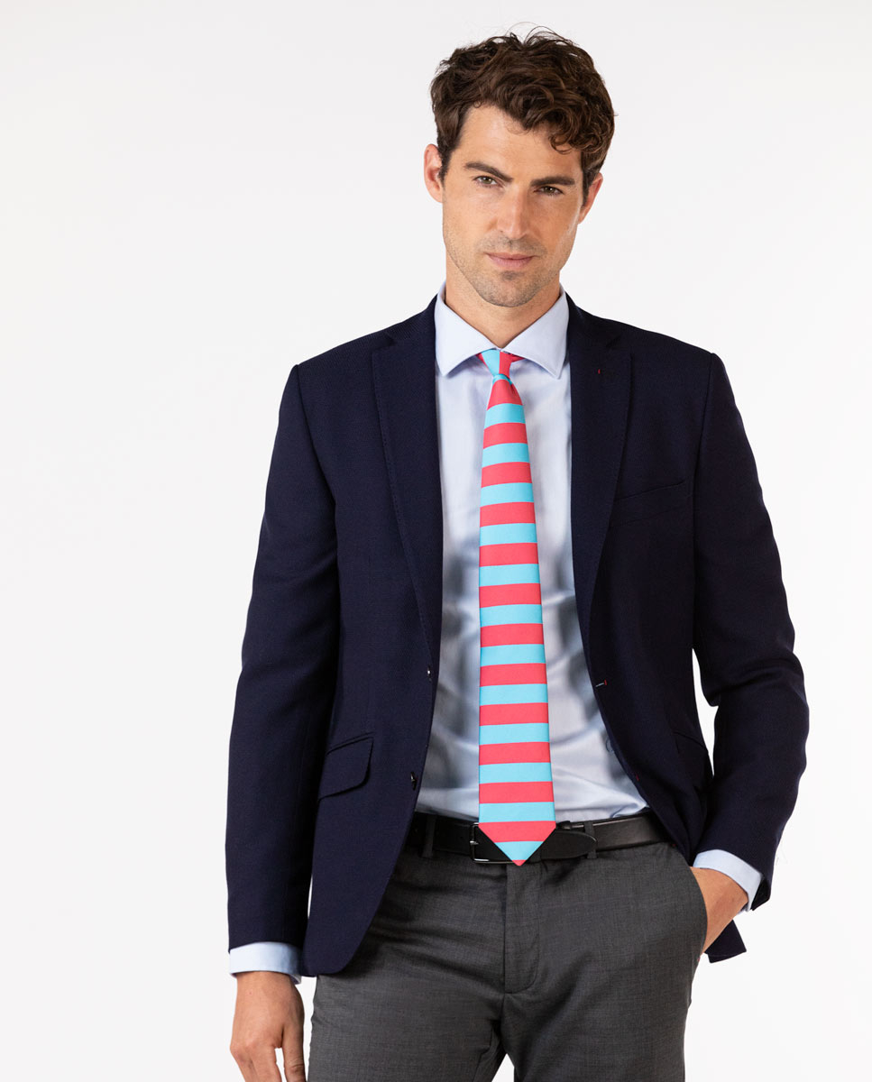 Navy Structured Blazer