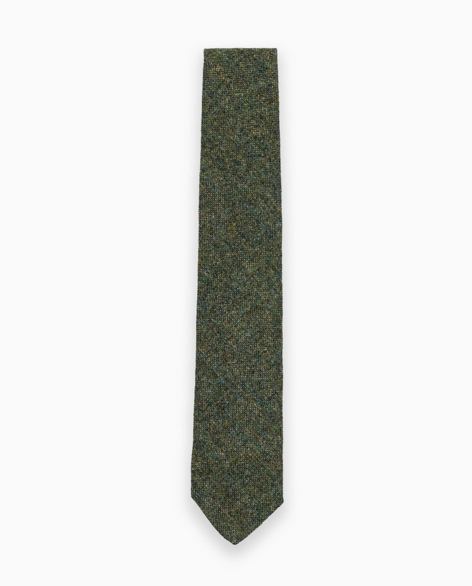 Green Donegal Tie