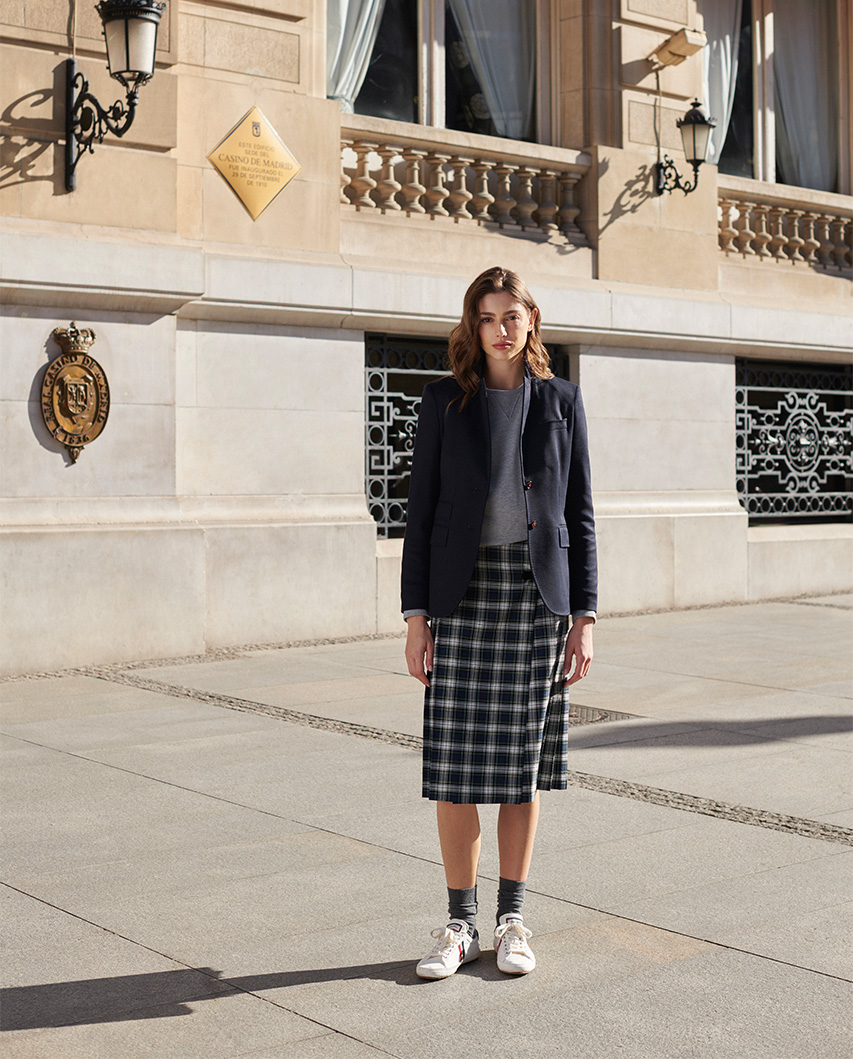 Plain Navy Blazer