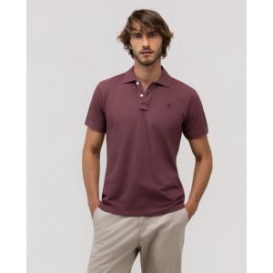 Polo Piqué Granate
